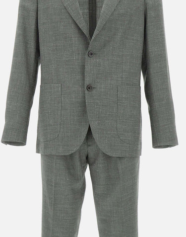 Abito in misto lana, seta e lino N63H2ESB6102 0570 BOGLIOLI 