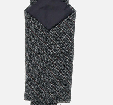 Cravatta in misto lana a righe SH0TM0001 M36005001F MM6 MAISON MARGIELA 