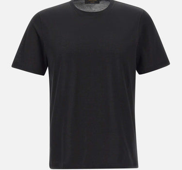 T-shirt in cotone filo di Scozia 60133 74002099 GRAN SASSO 