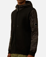 "Hooded merino wool jacket" 19CMKN063A 006390M999 C.P. COMPANY 