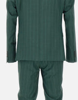 Abito gessato in lana vergine U5001 A562231 UNGARO 