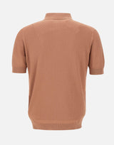 Polo in cotone a punto quadretto PL1MC CR14Q065 FILIPPO DE LAURENTIIS 