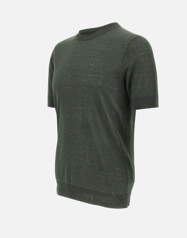 Maglia in seta e lino GC1MC LS16R570 FILIPPO DE LAURENTIIS 