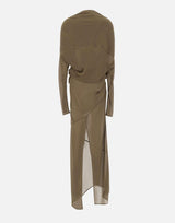 Abito semi trasparente ESSS26DR02016 0024 ENTIRE STUDIOS 