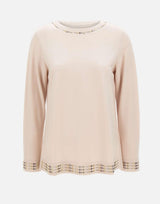 Blusa con borchiette G274Z000416N 002 ELENA MIRO' 