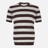 Maglia in cotone a righe 303321 232 KANGRA 