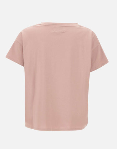 T-shirt "Basiluzzo"  in cotone Supima BASILUZZO PETAL LOULOU DE SAISON 