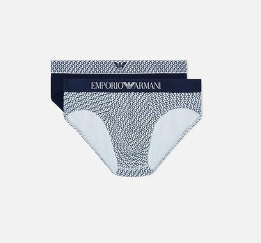 Set due boxer in cotone stretch EM000251 AF18885M9088 EMPORIO ARMANI 