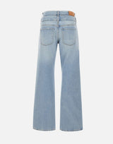 "Double waisted trousers Mankind bleach" 7N839E35 U7BHL 7 FOR ALL MANKIND 