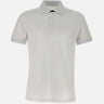 Polo in cotone piquet stretch NPMB250135STDW B001 FAY 