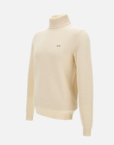 Maglia in lana e cotone K45127 31 SUN68 