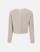 Blusa in crepe N1109510 B13 THEORY 