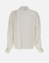 Blusa con sciarpa MF5281T4241 10701 LIU-JO 