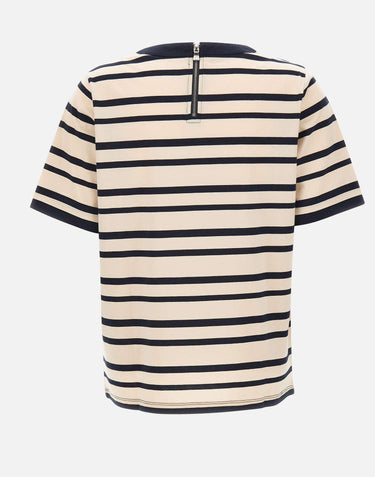 T-shirt con ricamo gioiello G349Z100637N 001 ELENA MIRO' 