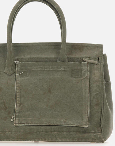 Borsa a mano riciclata 37502 GREEN ANOTHER CHANCE 