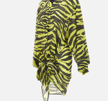 Mini abito con stampa zebra 260WCA00404 CCC134PR166 THE ATTICO 