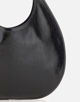 Borsa a spalla "Flat Holy Naplack" 126GSA210CR0043 BLACK COURREGES 