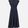 Abito midi a trapezio RZ16445 NAVY NISSA 