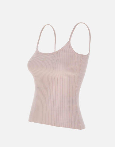 Top "Reedition" PERMDE012FI0001 PALEPINK COURREGES 