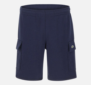 Shorts cargo in cotone felpato GH9743 166 LACOSTE 