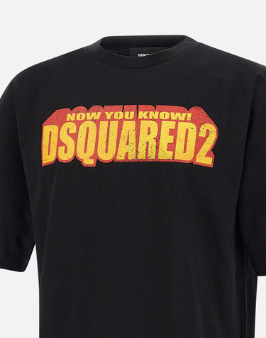 "Loose fit tee" S71GD1553 S23009900 DSQUARED2 