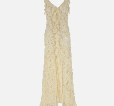 Abito "Floral Embroidery" RRS16667 CREAM NISSA 