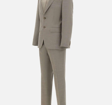 Abito due pezzi slim fit con micromotivo 50557252 252 BOSS 