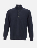 "Merino Wool Felted Polo Collar" 19CMKN199A 110468A888 C.P. COMPANY 