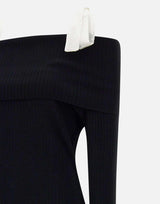 Maglia "Off shoulder strap" 113540 100 ROTATE BIRGER CHRISTENSEN 
