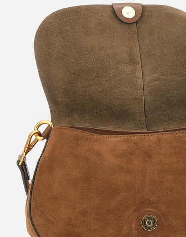 Borsa a spalla "Helena Round" BS12618 CMPLCOGNAC GIANNI CHIARINI 