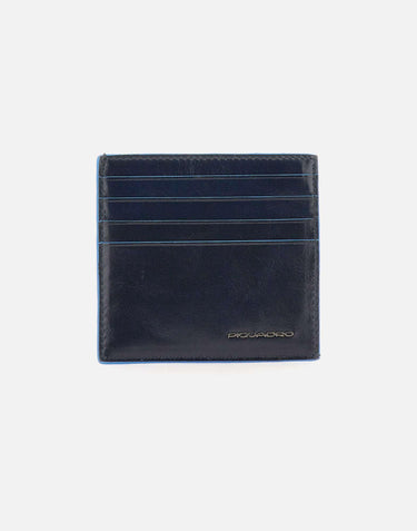 Portacarte  in pelle PP6553B2R BLU2 PIQUADRO 
