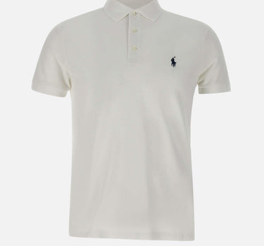 Polo "Mac" in cotone piquet 710941439 002 POLO RALPH LAUREN 