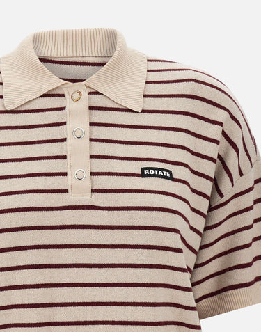 "Slinky knit polo" 114304 1764 ROTATE BIRGER CHRISTENSEN 