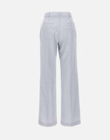 Pantaloni in misto lana e seta M85PANG03 TES0M046130 ELEVENTY 
