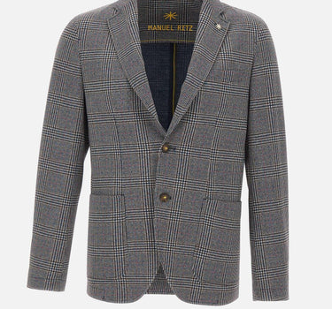 Blazer in cotone stretch 3932G2442MC 25375727 MANUEL RITZ 