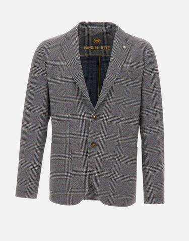 Blazer in cotone stretch 3932G2442MC 25375727 MANUEL RITZ 