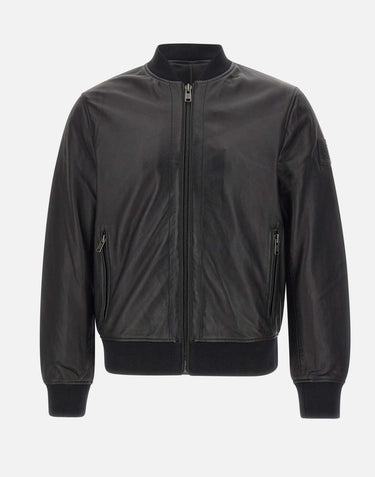 Giacca in pelle "Landmark bomber" 106128 BLACK BELSTAFF 