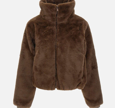 Giacca reversibile in pelliccia animal free D31352W FURY2140038 SAVE THE DUCK 