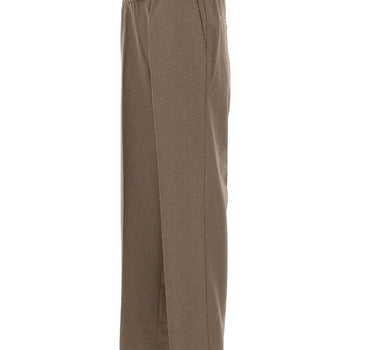 Pantaloni in flanella con elastico in vita LBP191 WV016LBR DROLE DE MONSIEUR 