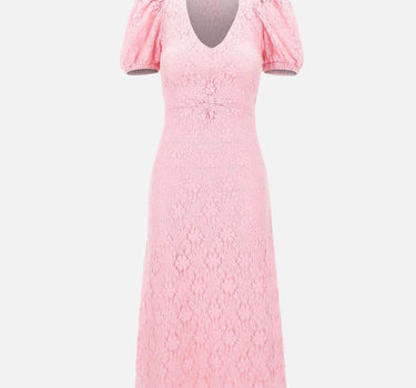 "Lace Puff Sleeve Dress " 114148 1011 ROTATE BIRGER CHRISTENSEN 