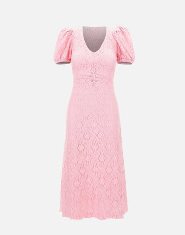 "Lace Puff Sleeve Dress " 114148 1011 ROTATE BIRGER CHRISTENSEN 