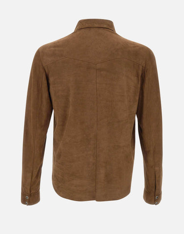 Camicia "Marc37 Napoli" NAPOLI CAMOSCIOCAPPUCCINO CONCEPT LEATHER 