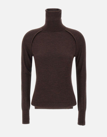 "High Neck Top" 1325KTP006541A DKCHOC VICTORIA BECKHAM 