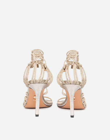 Sandali "Molì" S0109 ORO TWENTYFOURHAITCH 