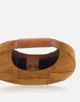 "Moon bag" H25P4022GP TAN STAUD 