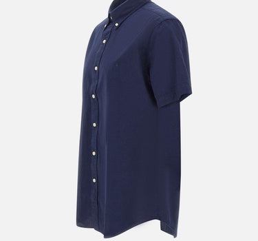 Camicia in seersucker custom-fit 710906575 003 POLO RALPH LAUREN 
