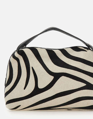 Borsa a mano "Alifa" BS12498 CAVINTZEBRABIANCONERO GIANNI CHIARINI 