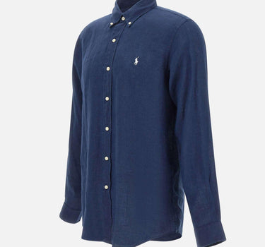 Camicia in lino 710966294 504 POLO RALPH LAUREN 