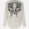 Giacca con ricamo gioiello CS014 WHITE JACQUES WEI 