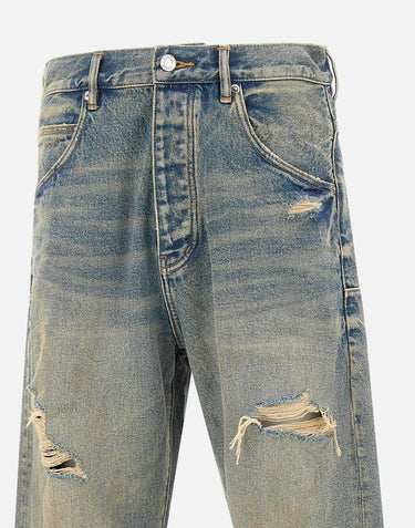 "Duplo Tinted Blowout Jeans" P018 DBLG325LTINDIGO PURPLE BRAND 